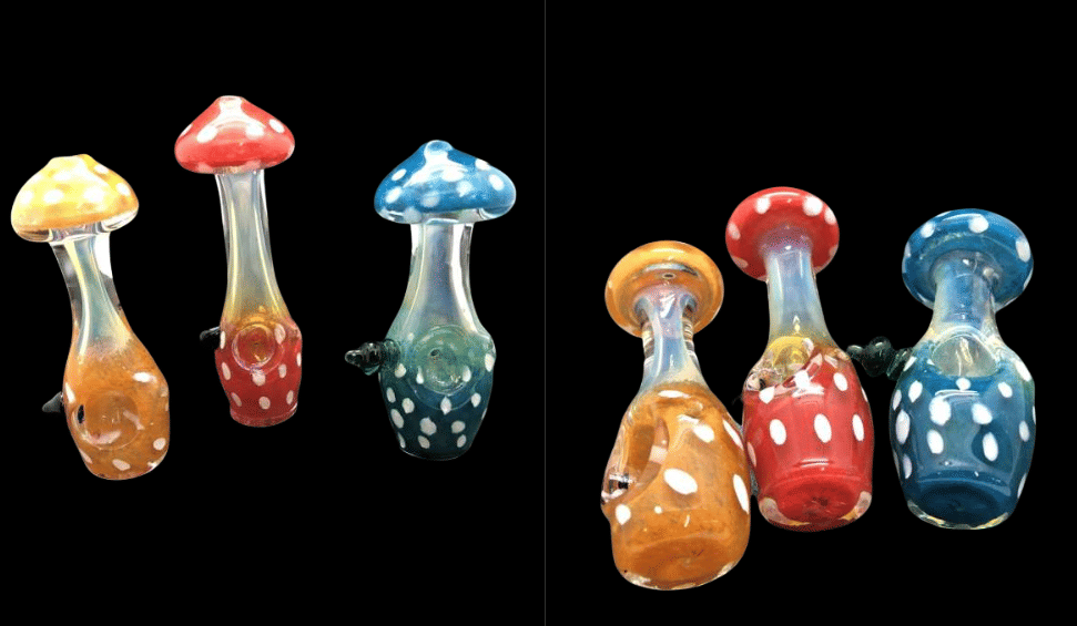 Himalayan Group Inc - SWLA Mushroom Head Hand Pipe - RS1531 - Himalayan Group Inc - Himalayan Group Inc - SWLA Mushroom Head Hand Pipe - RS1531 - $12 - Accessory