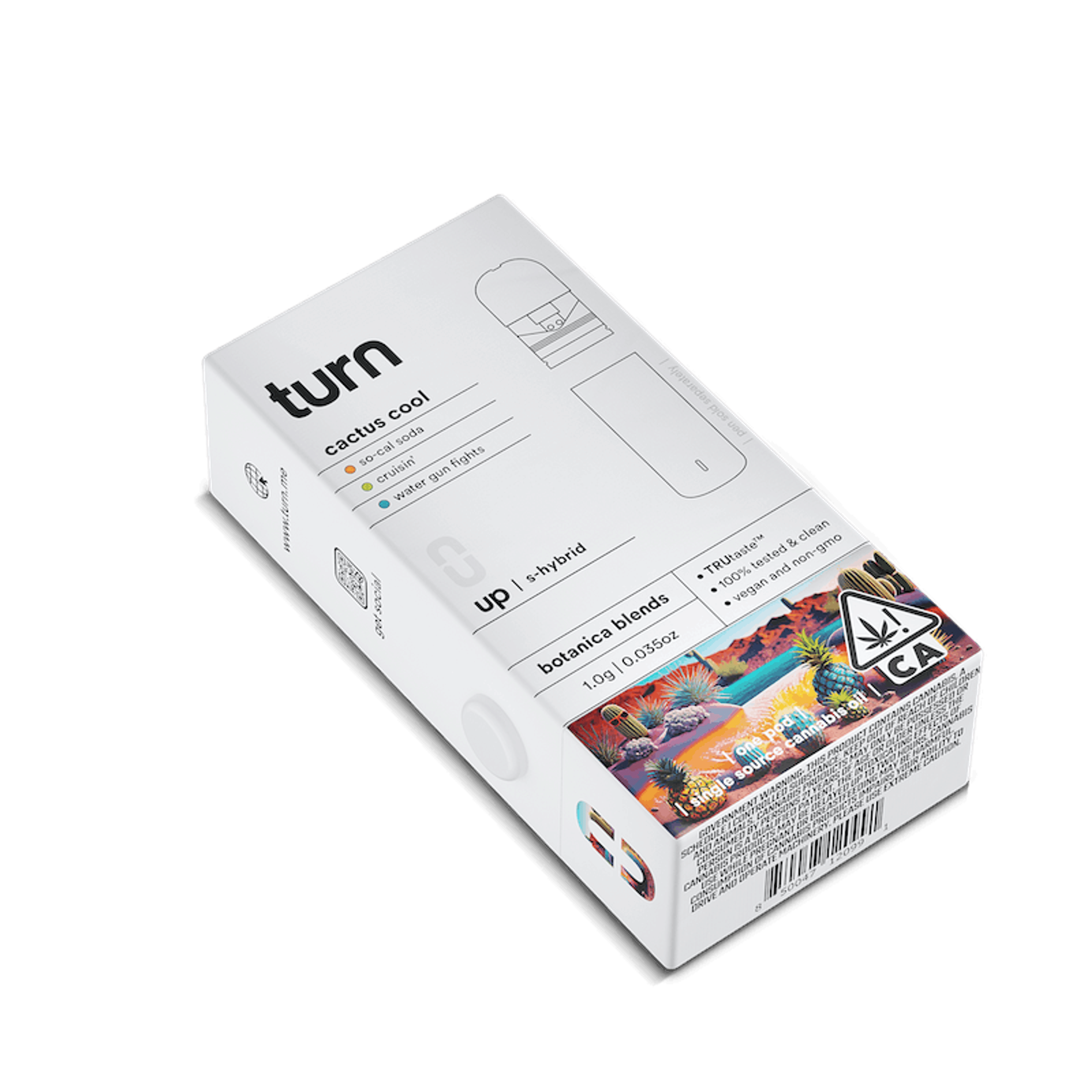 cactus cool | botanica blends | up | 1g pod - Turn - - $25.21 - Vapes