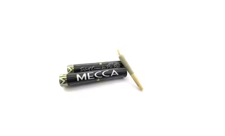 $5.40 Strawberry Cough .5g Joint - Mecca -  - $3.76 - Pre-Rolls
