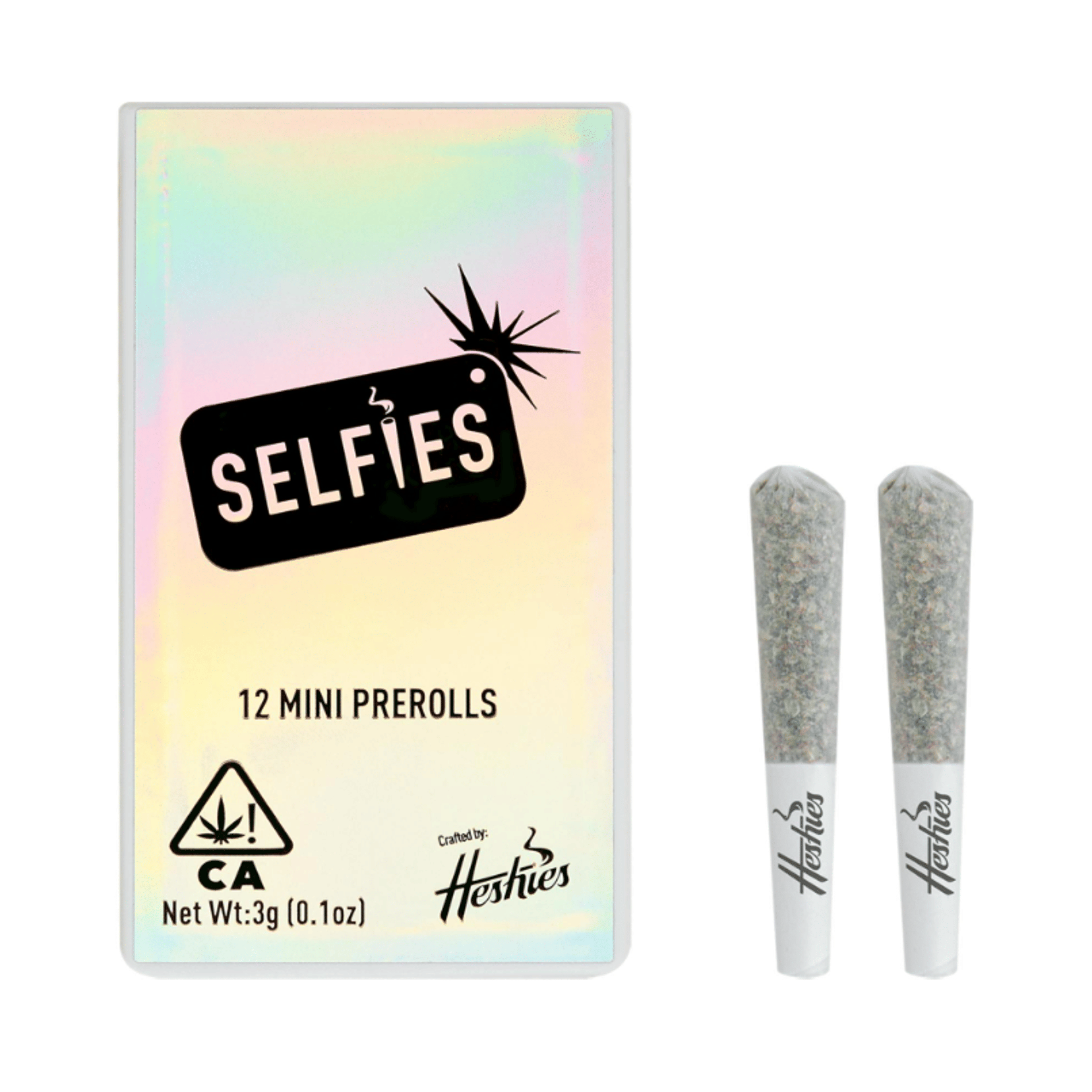 Black Jack Mini Preroll 12Pk 3g - Selfies - - $32 - Preroll