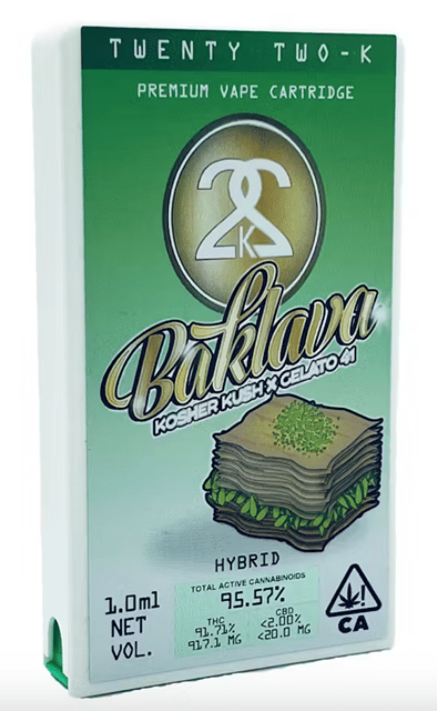 Baklava 1g Vape Cart