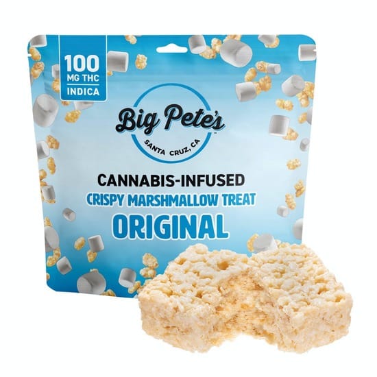 Original Crispy Marshmallow Treat Indica - Big Pete's - 10 Piece - $20 - Edibles
