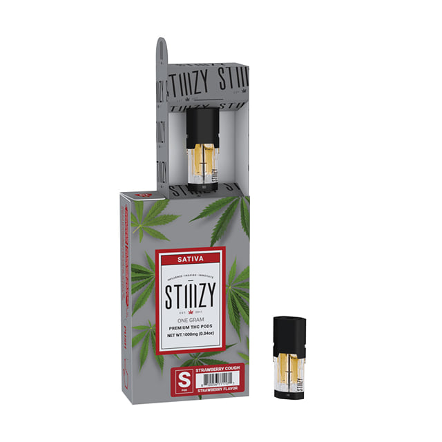Stiiizy Pod - Strawberry Cough (Strawberry Flavor) (1g Sativa)