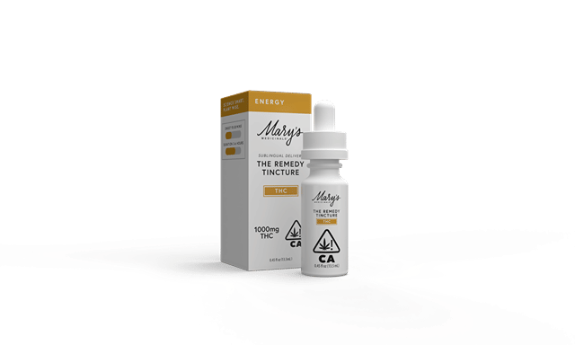 ENERGY 1000 MG THC TINCTURE | THE REMEDY | MARY'S MEDICINALS