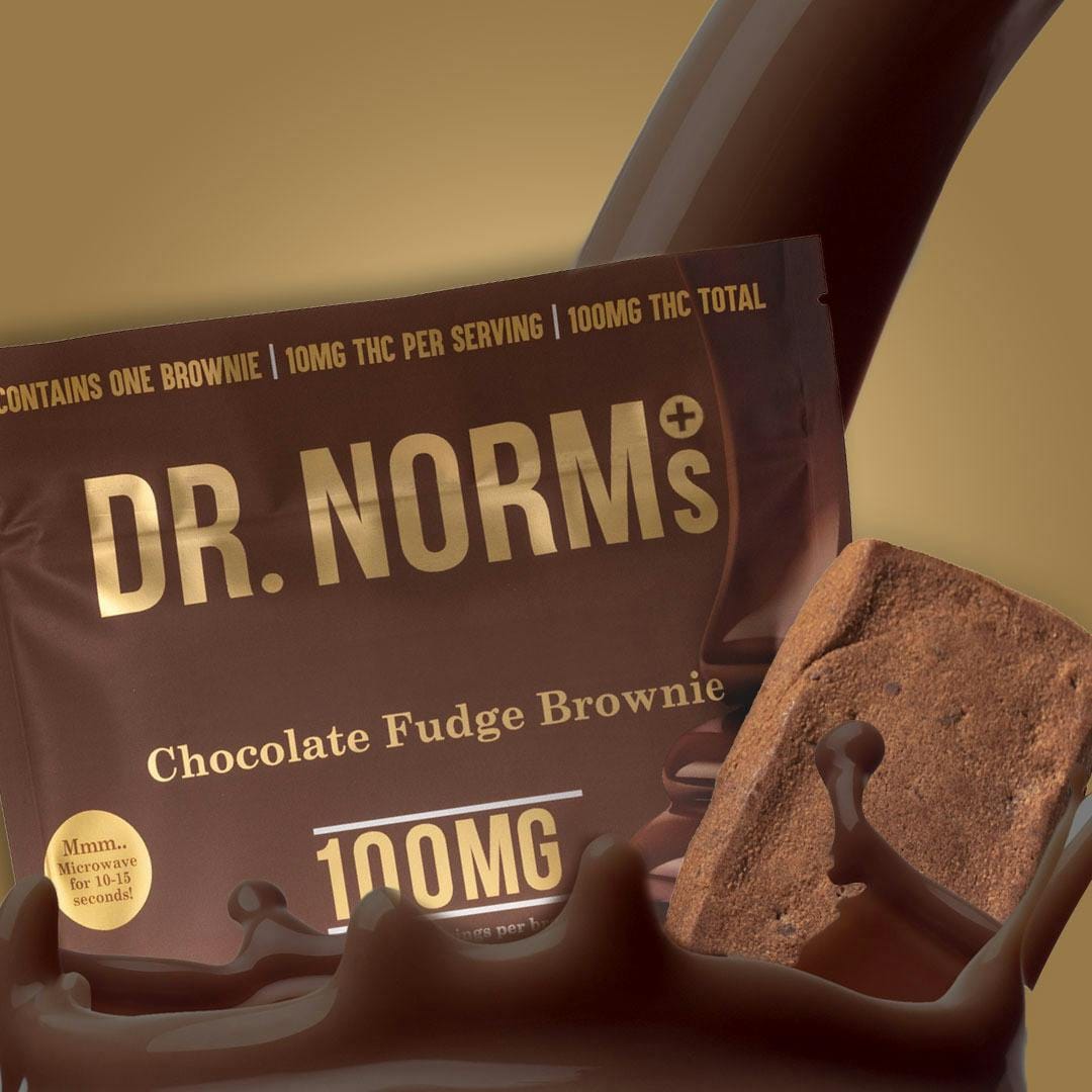 Chocolate Fudge Brownie - Vegan - Dr. Norm's - Brownie - $16.99 - Edibles