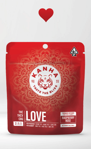 Kanha - FX Love 2:1:1 THC:CBG:THCV NANO Gummies - Kanha - Kanha - FX Love 2:1:1 THC:CBG:THCV NANO Gummies - $30 - Edible