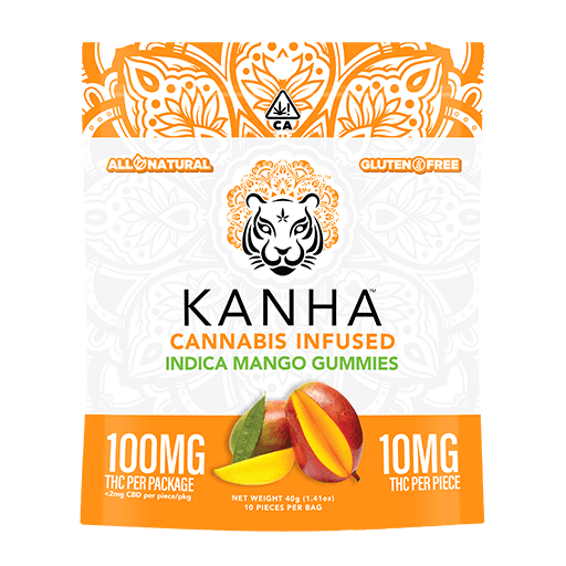 Indica Mango Gummies - Kanha Treats -  - $16 - Edible