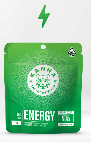 Kanha - FX Energy 1:1 THCV:THC NANO Gummies - Kanha - Kanha - FX Energy 1:1 THCV:THC NANO Gummies - $30 - Edible