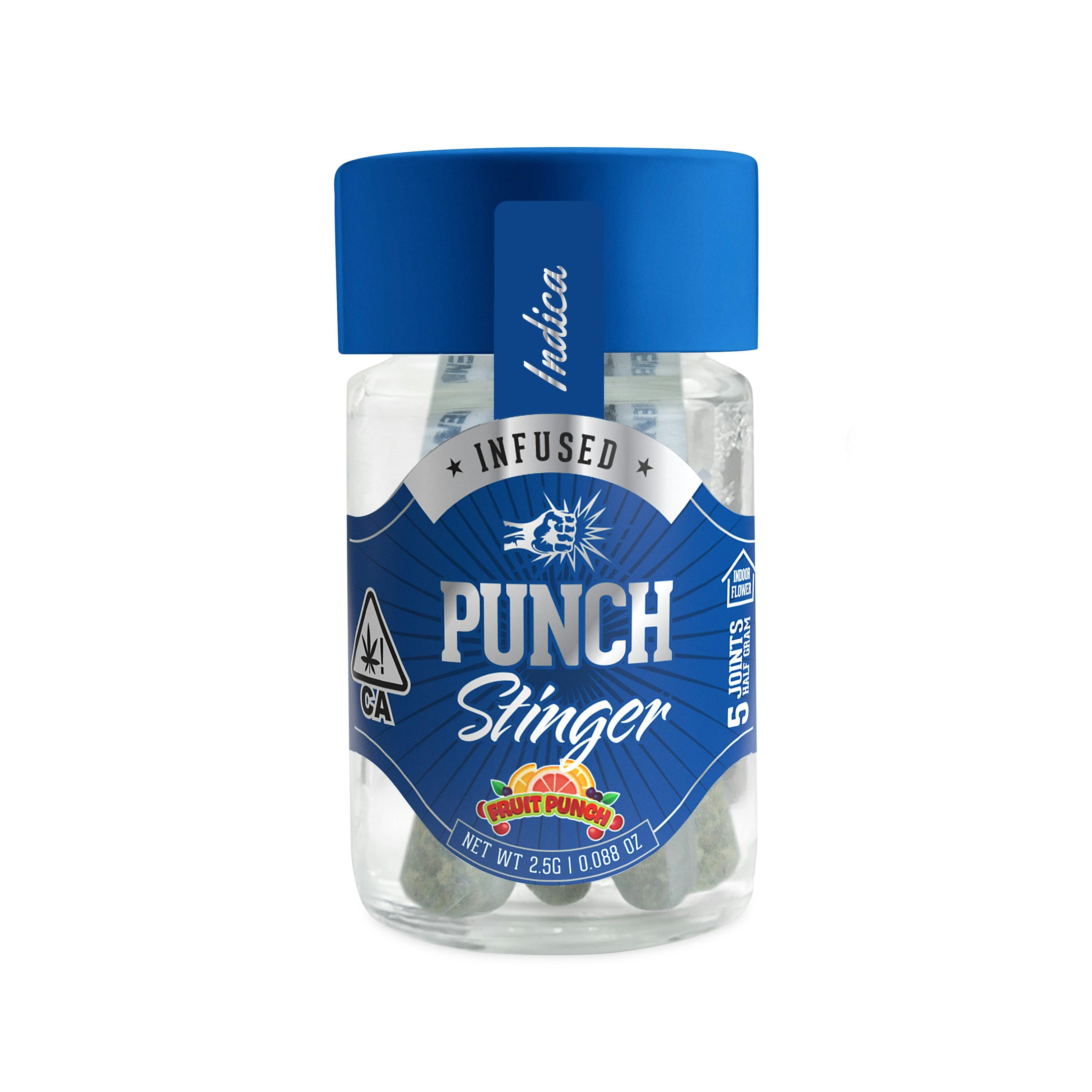 FRUIT PUNCH 0.5G 5PK INFUSED - Punch -  - $21.50 - Pre-Roll Infused