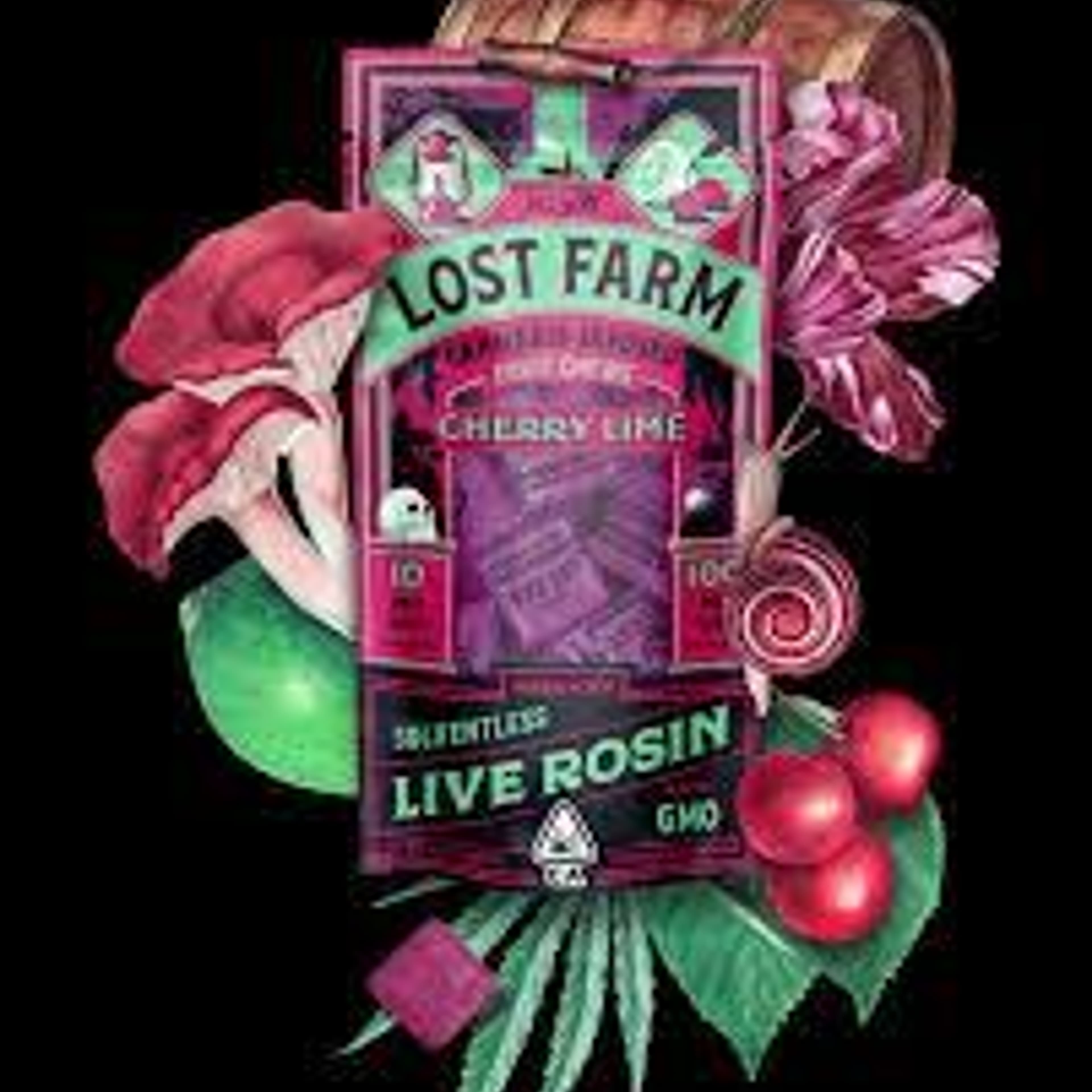 Cherry Lime 100mg GMO Chews - Kiva - - $20.17 - Edibles