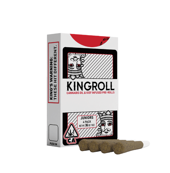 Kingroll - White Runtz x Apple Fritter 4 Pack Pre-Rolls 3g - Kingroll - Kingroll - White Runtz x Apple Fritter 4 Pack Pre-Rolls 3g - $45 - Pre-Roll