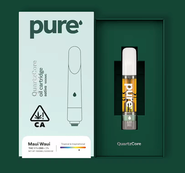 Maui Wowie QuartzCore Vape Cart 1g