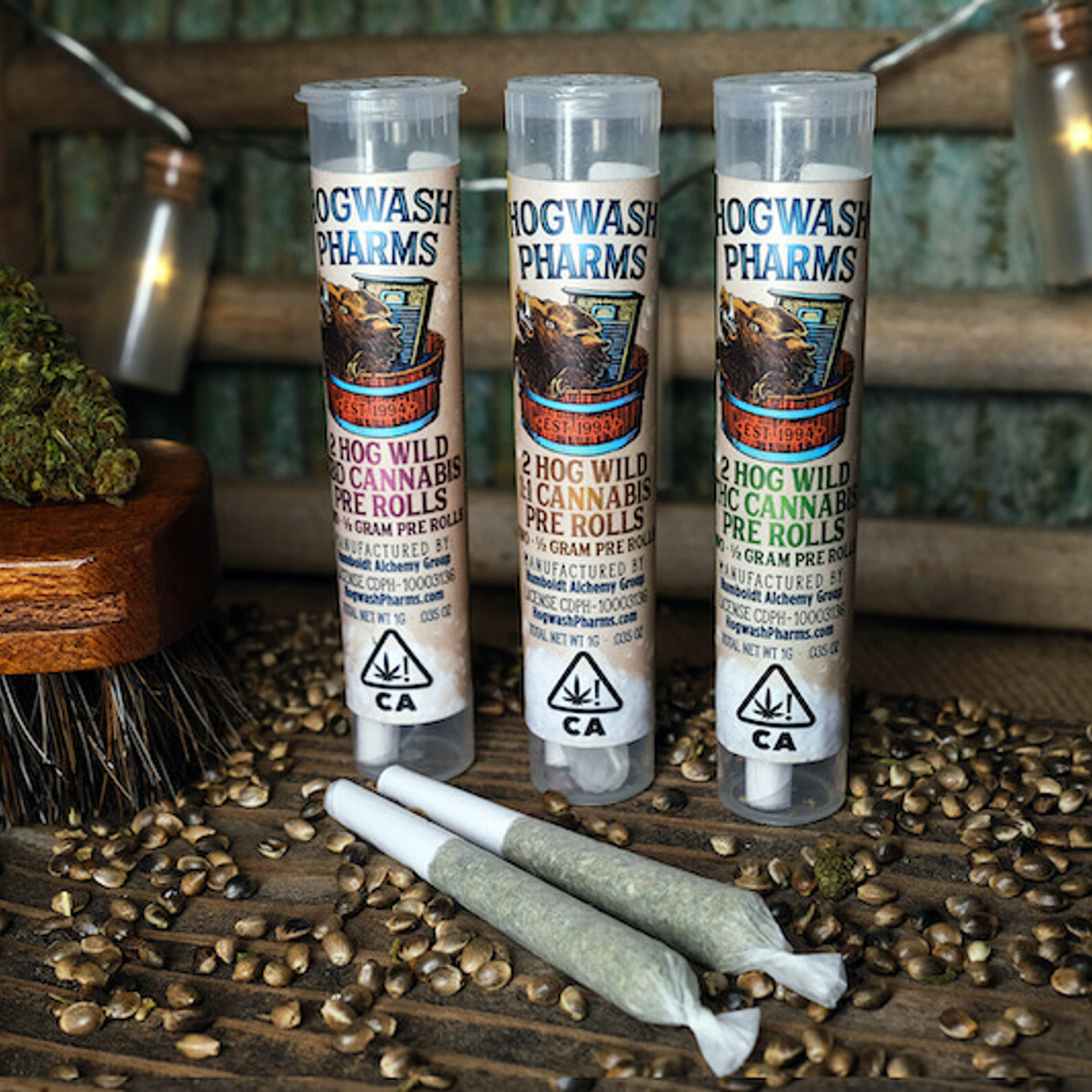 Hogwash Pharms THC Pre-Roll - Hogwash Pharms - Whitethorn Rose 2pk - $20 - Pre-Rolls
