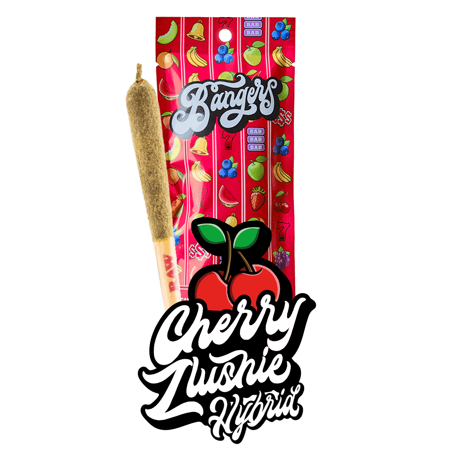 Cherry Zlushie - (1) 1.2 gram Pre roll - Bangers -  - $9.75 - Pre-Rolls
