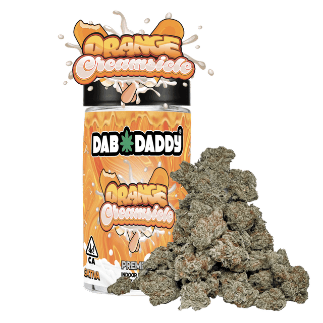 Orange Creamsicle Flower Dab Daddy® 14g Premium Indoor Flower