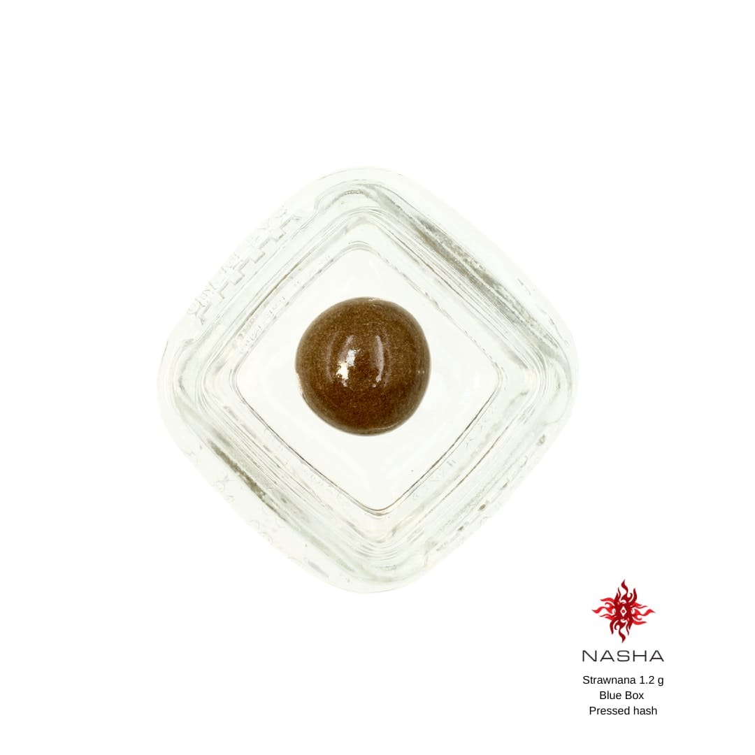Strawnana | Blue Pressed Hash (Clear Water Farms) - 1.2g - Nasha -  - $30 - Concentrate