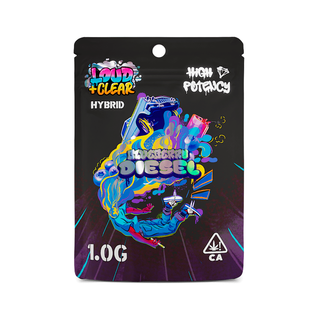 Loud and Clear: Blueberry Diesel Liquid Diamond Cartridge - ABX - Gram - $30 - Cartridges