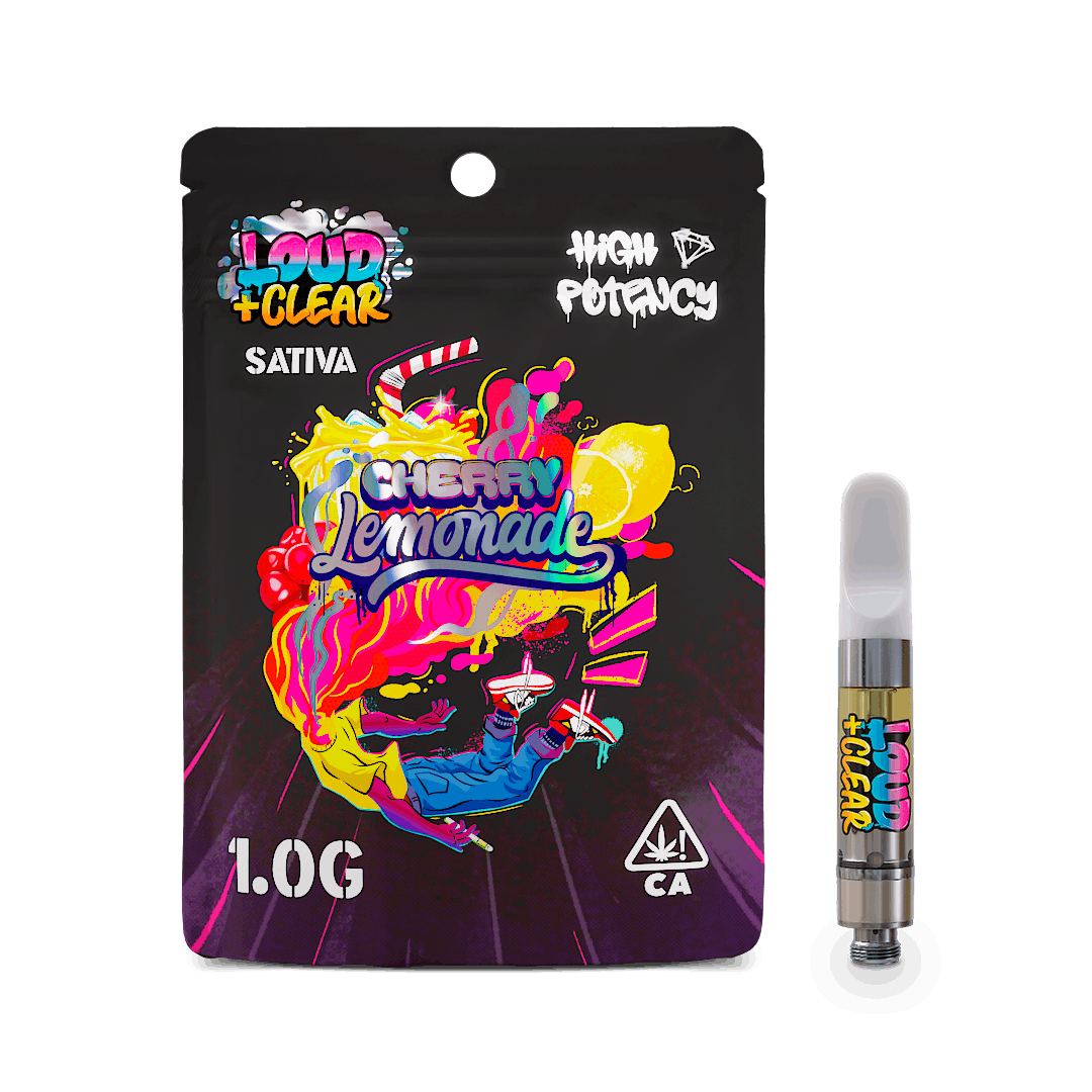 Cherry Lemonade Cartridge - 1g - LOUD+CLEAR -  - $21.75 - Vape