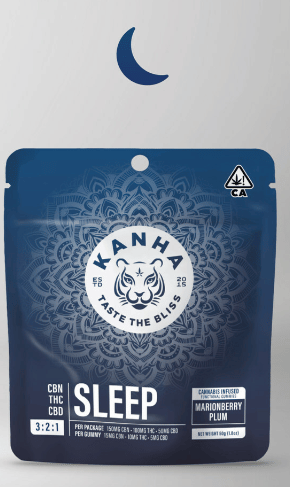 Kanha - FX Sleep 3:2:1 CBN:THC:CBD NANO Gummies - Kanha - Kanha - FX Sleep 3:2:1 CBN:THC:CBD NANO Gummies - $30 - Edible