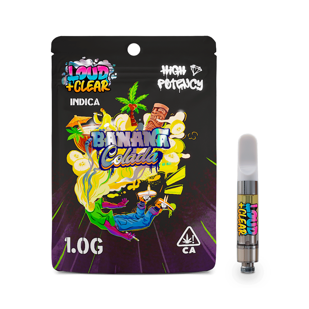 Loud and Clear: Banana Colada Liquid Diamond Cartridge - ABX - Gram - $30 - Cartridges