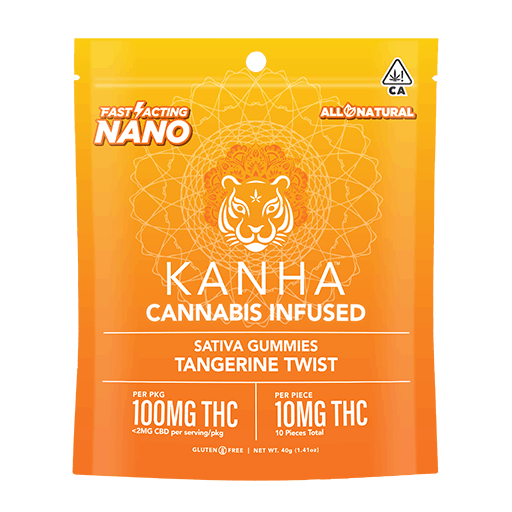 Tangerine Twist | NANO 100mg Gummies