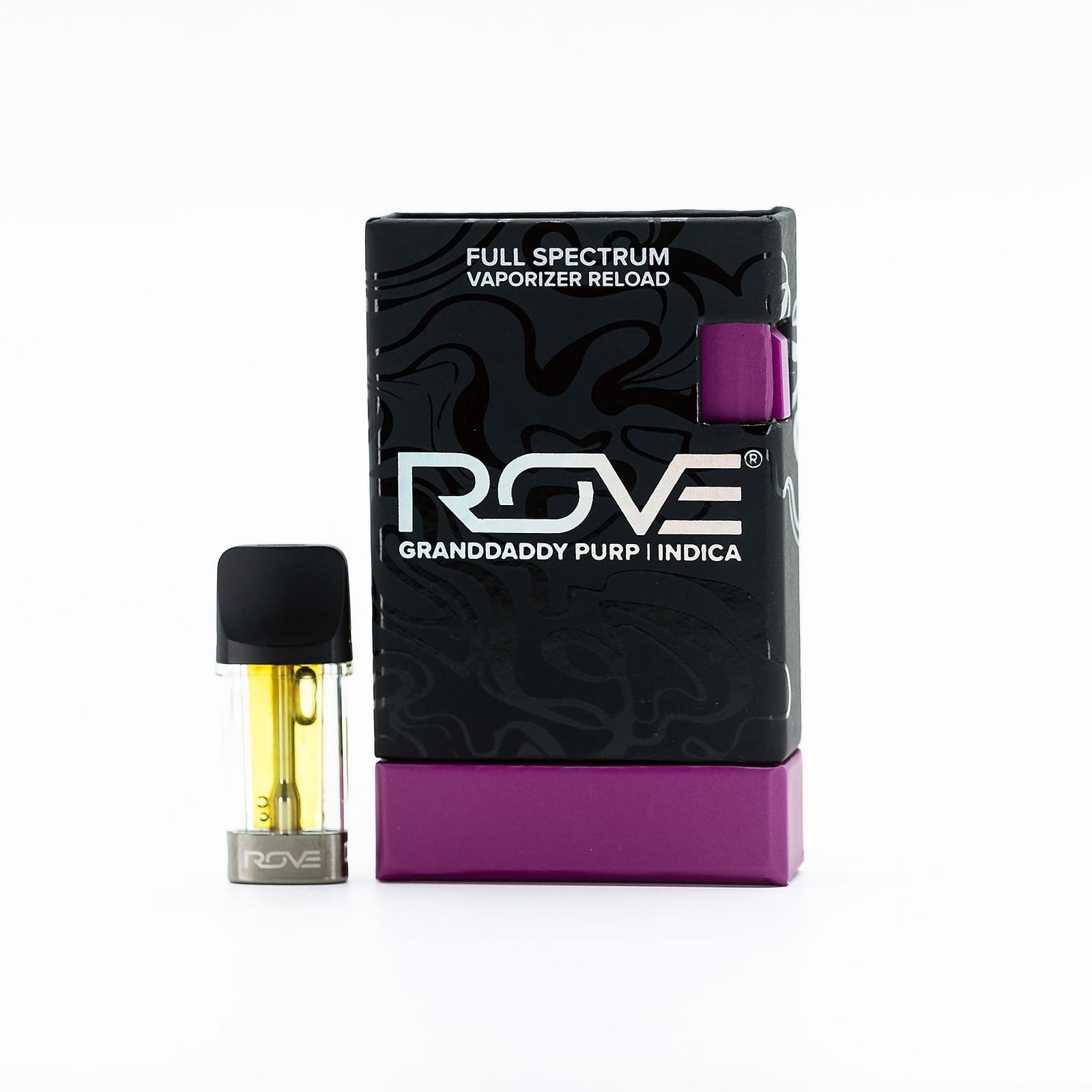 Rove - Granddaddy Purp Live Resin Diamonds Reload 1g - Rove - Rove - Granddaddy Purp Live Resin Diamonds Reload 1g - $55 - 1g Vape Carts & Pods