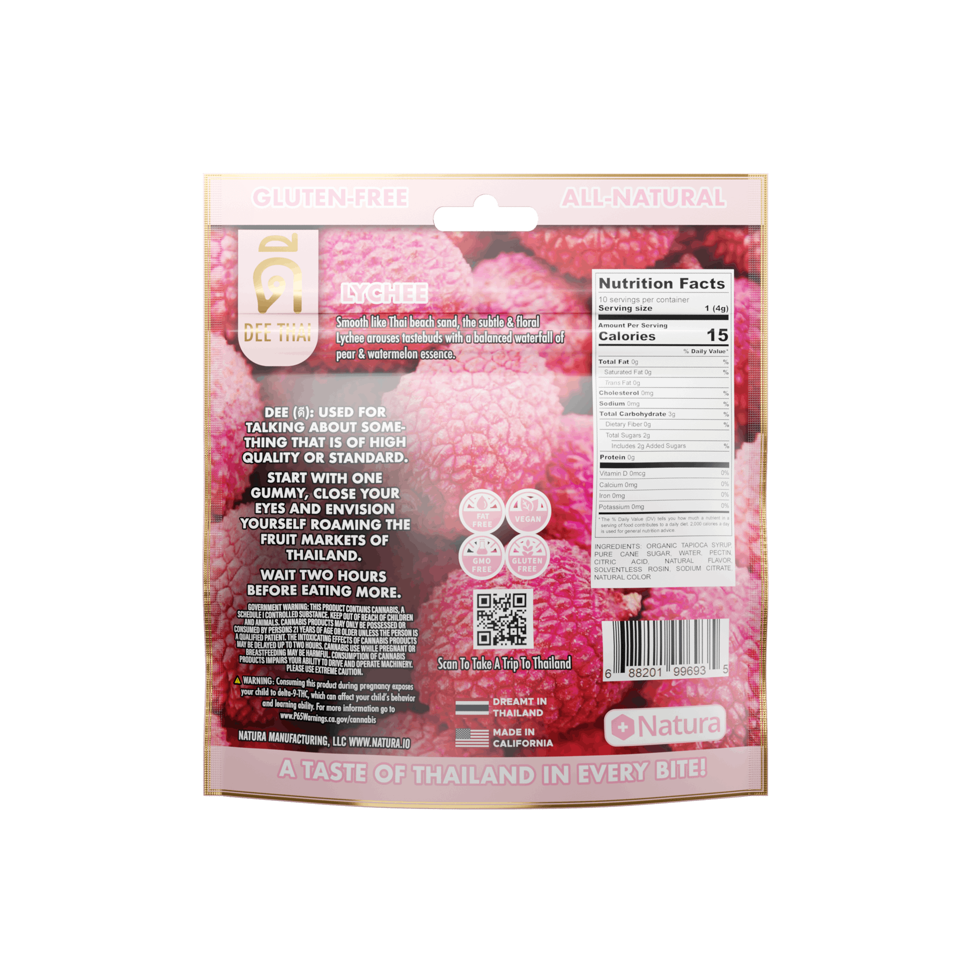 Lychee - Rosin Gummies - Dee Thai - Lychee - Rosin Gummies - $10 - Edibles