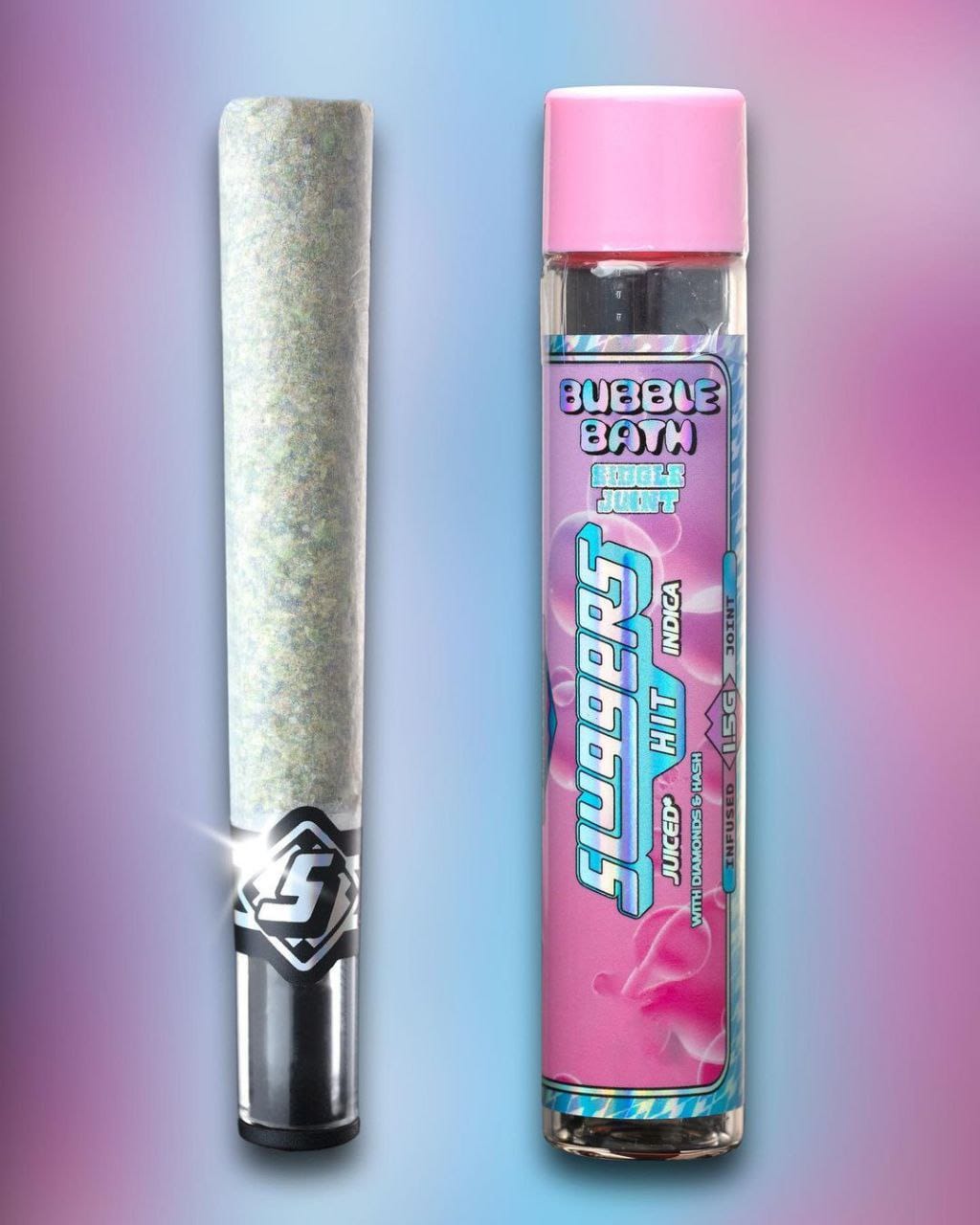 Sluggers Infused Preroll Glass Tip 1.5g - Sluggers - Apples & Bananas - $21.99 - Pre-Rolls