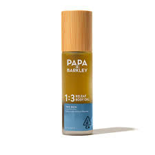 ReLeaf 1:3 Body Oil - PAPA & BARKLEY - 2oz - $42 - Topicals