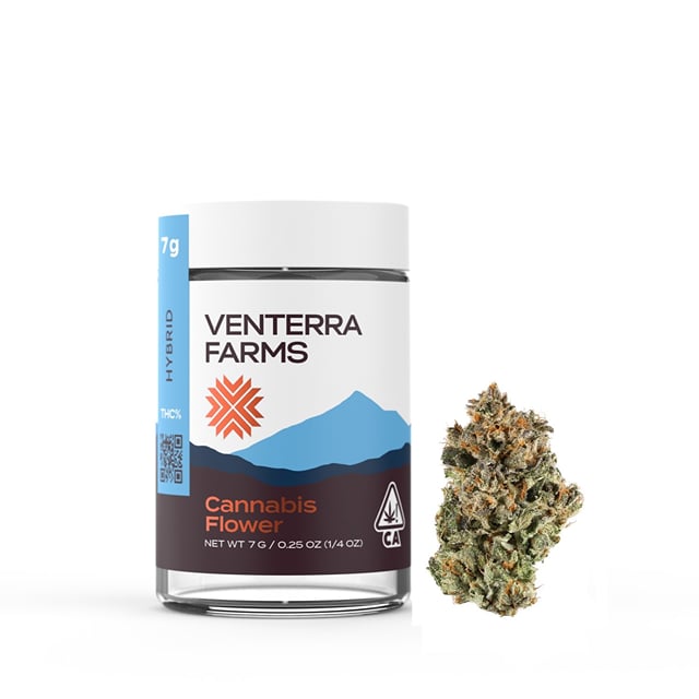Venterra Farms | Sherbert Gelato Hybrid Flower (7g) 27.91% THC