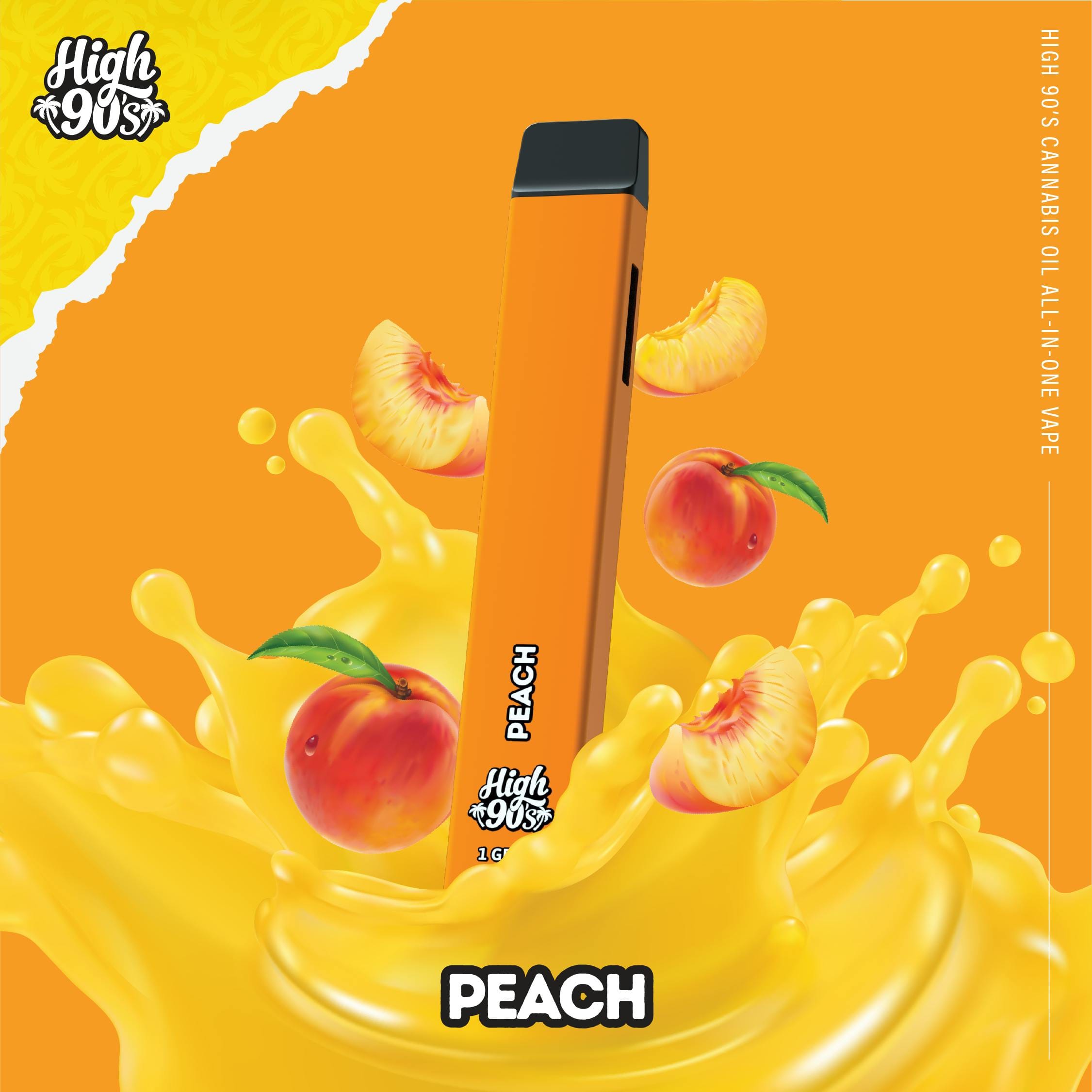 PEACH TEA 1G DISP - H90 -  - $22.50 - Vape Cartridge