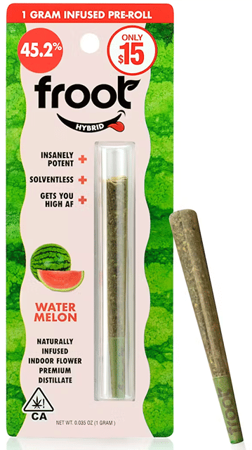 Watermelon Infused 1g Pre-Roll