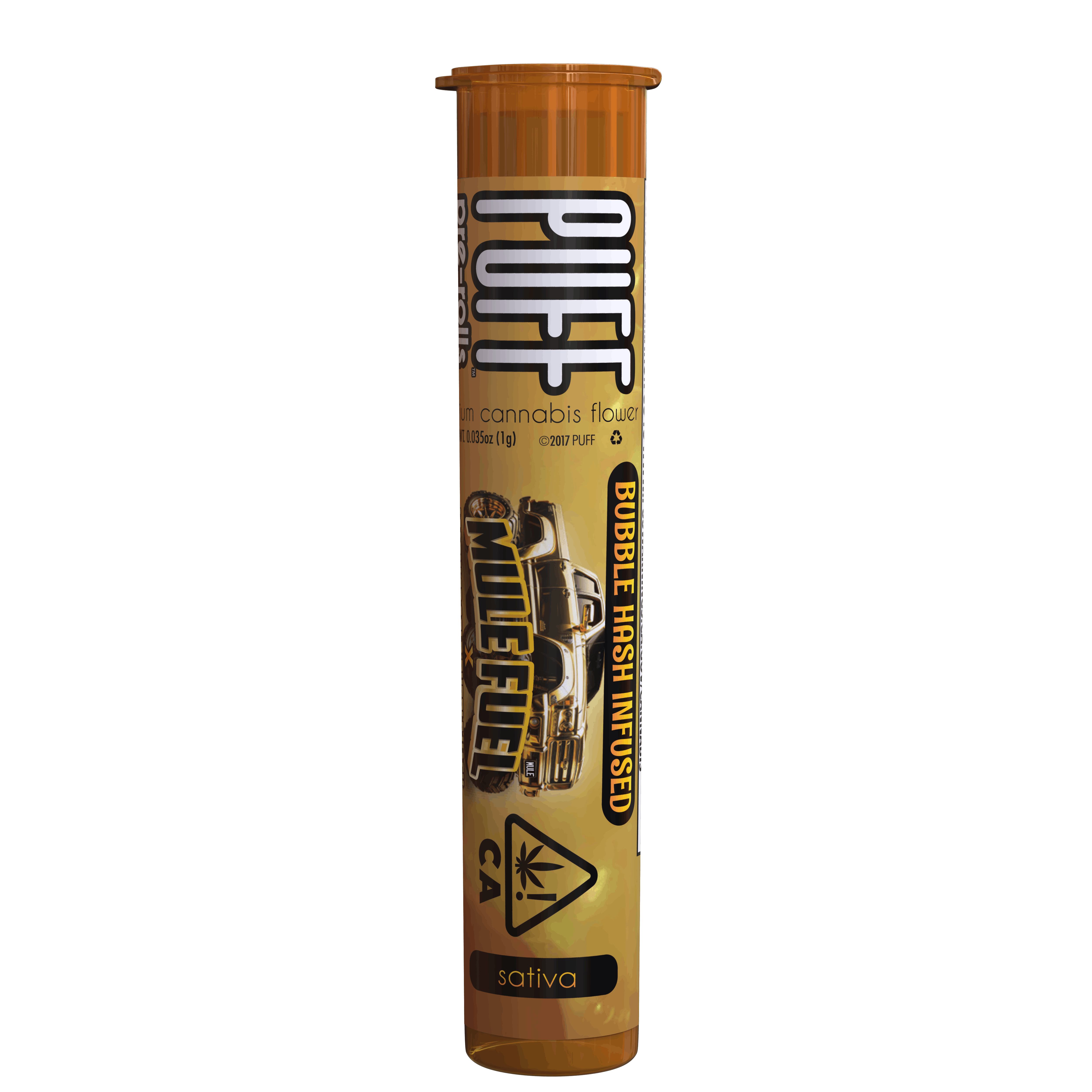 Mule Fuel x Acapulco Gold Bubble Hash Preroll 1g - PUFF -  - $11 - Pre-Rolls