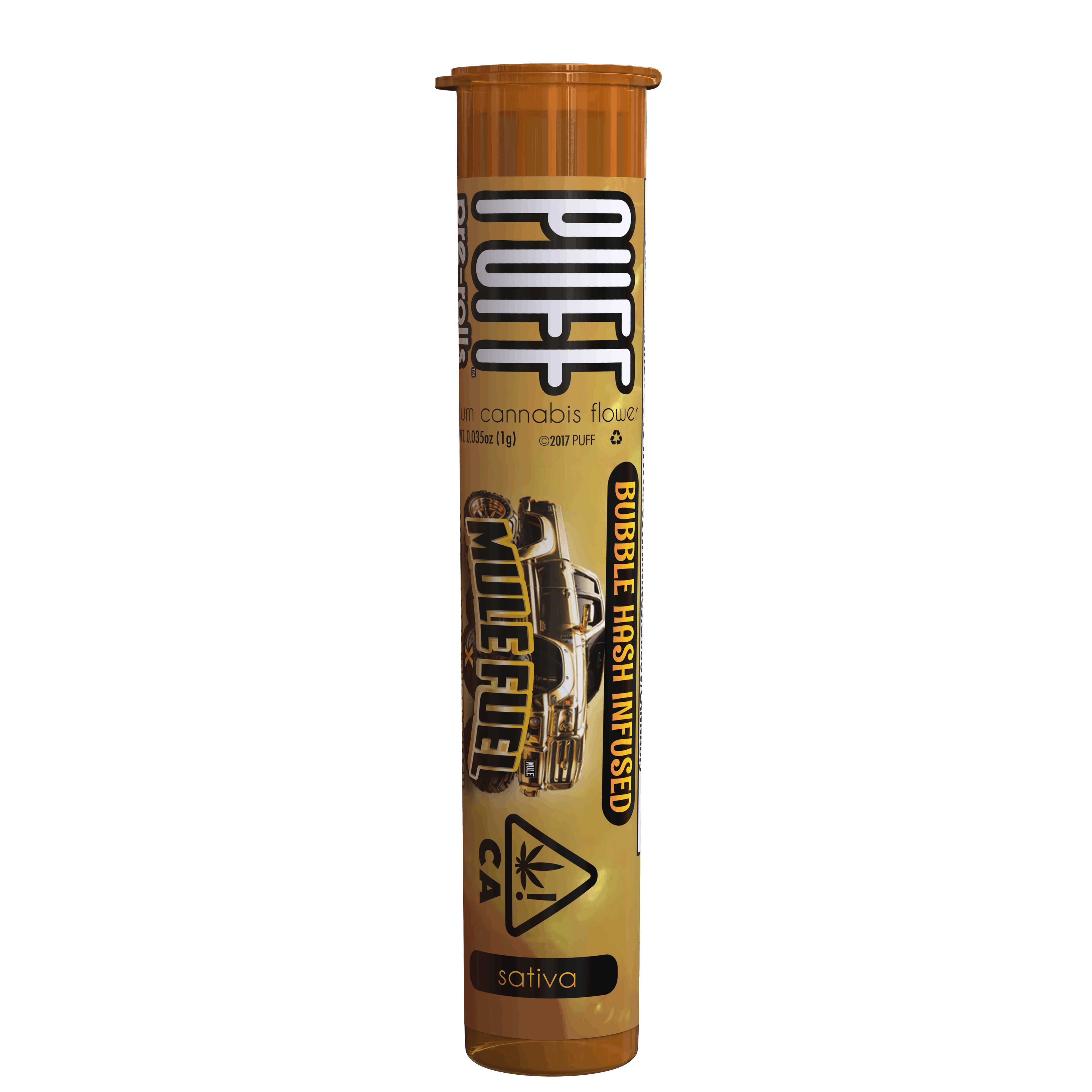 Mule Fuel x Acapulco Gold Bubble Hash Preroll 1g - PUFF - - $11 - Pre-Rolls