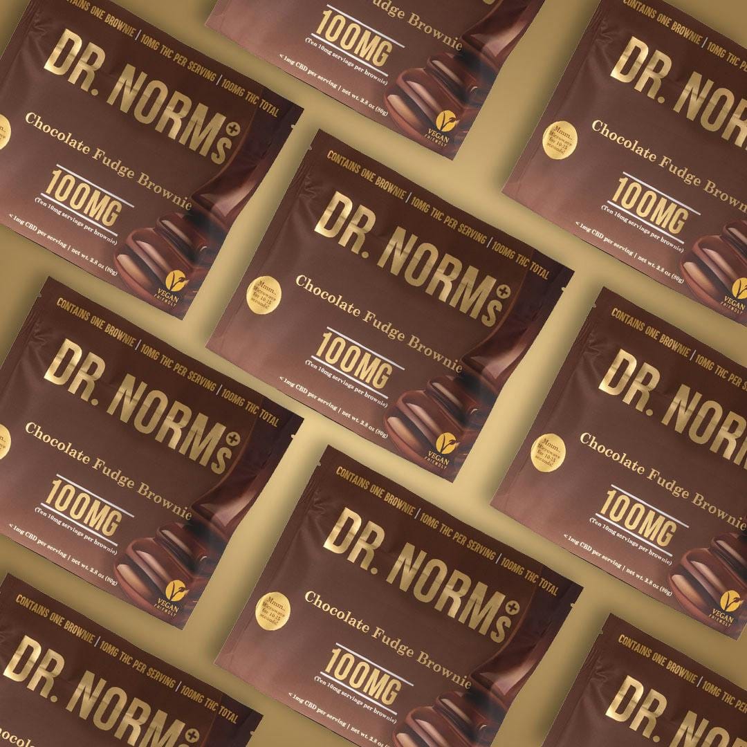 Chocolate Fudge Brownie - Vegan - Dr. Norm's - Brownie - $16.99 - Edibles
