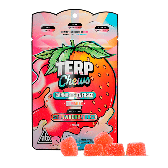 Absolute Xtracts β Strawberry Haze Terp Chews