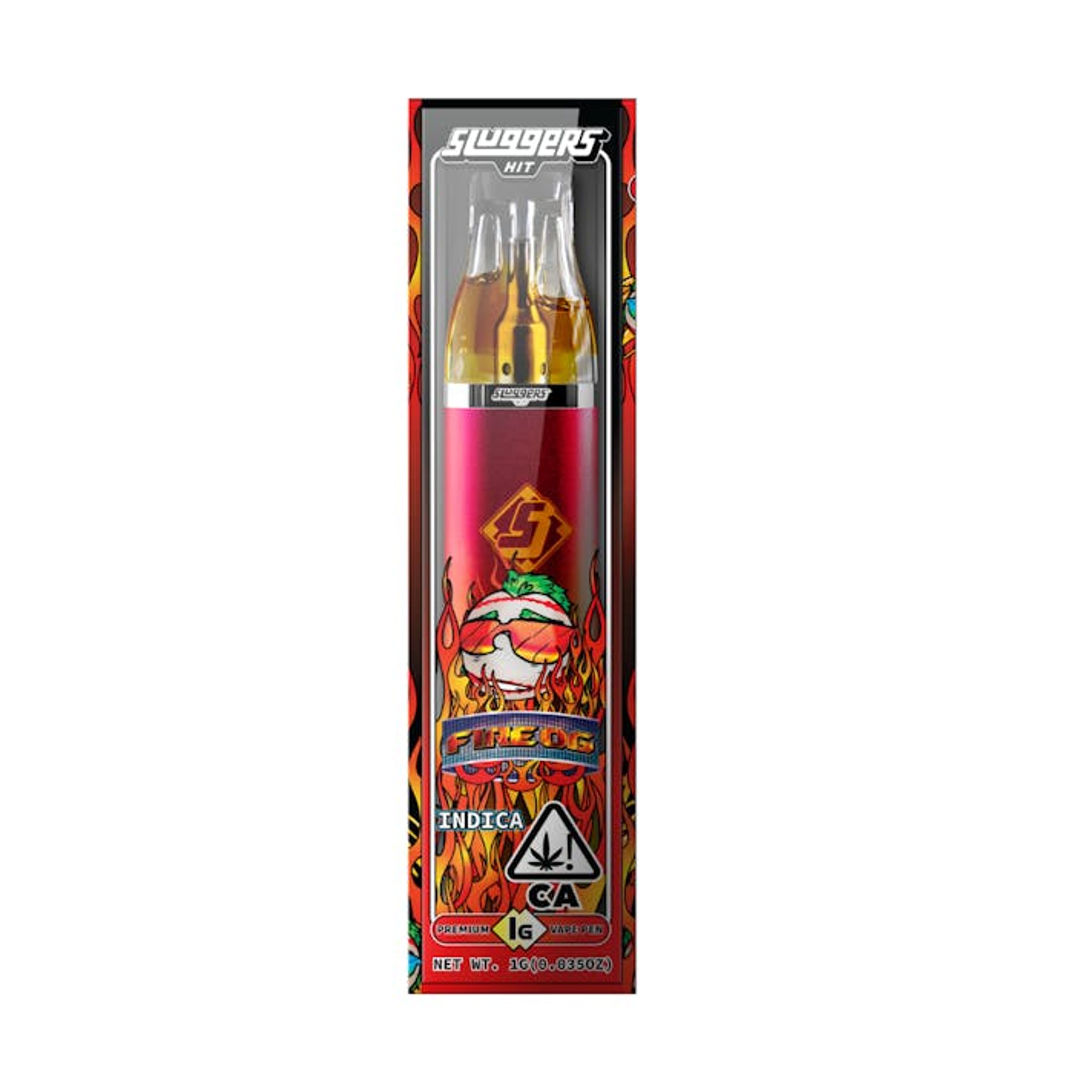 FIRE OG 1.2G DISPOSABLE - SLUGGERS - - $33 - Vape