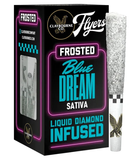 Frosted Flyers Blue Dream 5 Pack - Claybourne Co. - 5 Pack - $40 - Pre-Rolls
