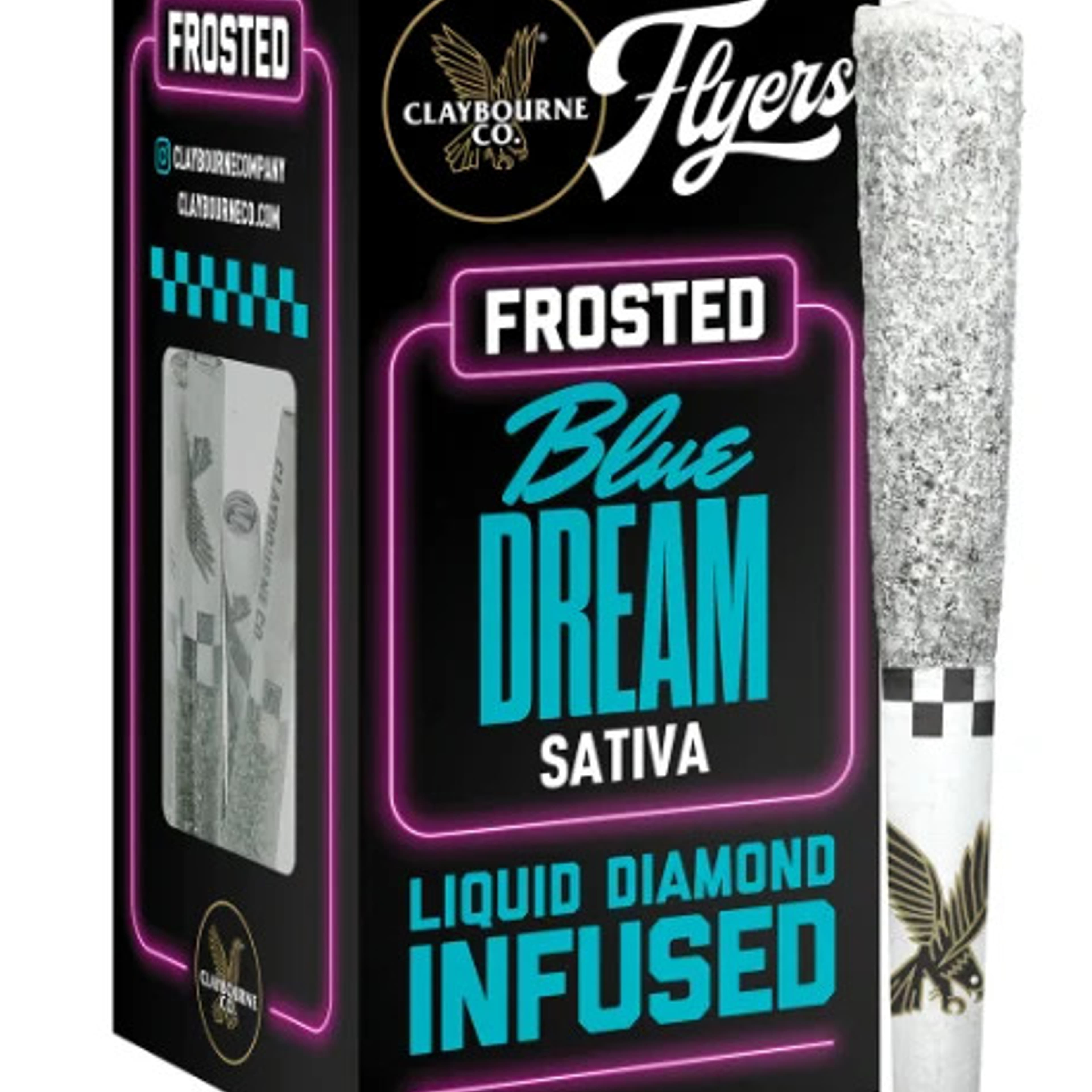 Frosted Flyers Blue Dream 5 Pack - Claybourne Co. - 5 Pack - $40 - Pre-Rolls
