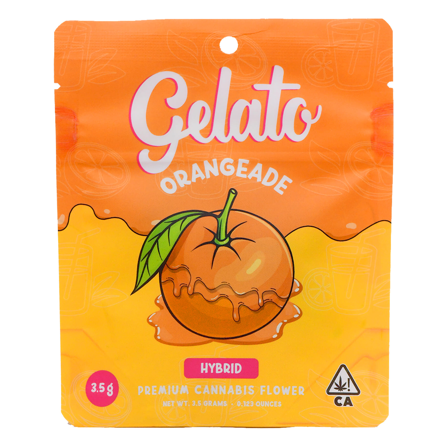 Orangeade 26.11% - 3.5g *B2G1 EVERYDAY* - Gelato Canna Co. - Eighth - $29.50 - Flowers