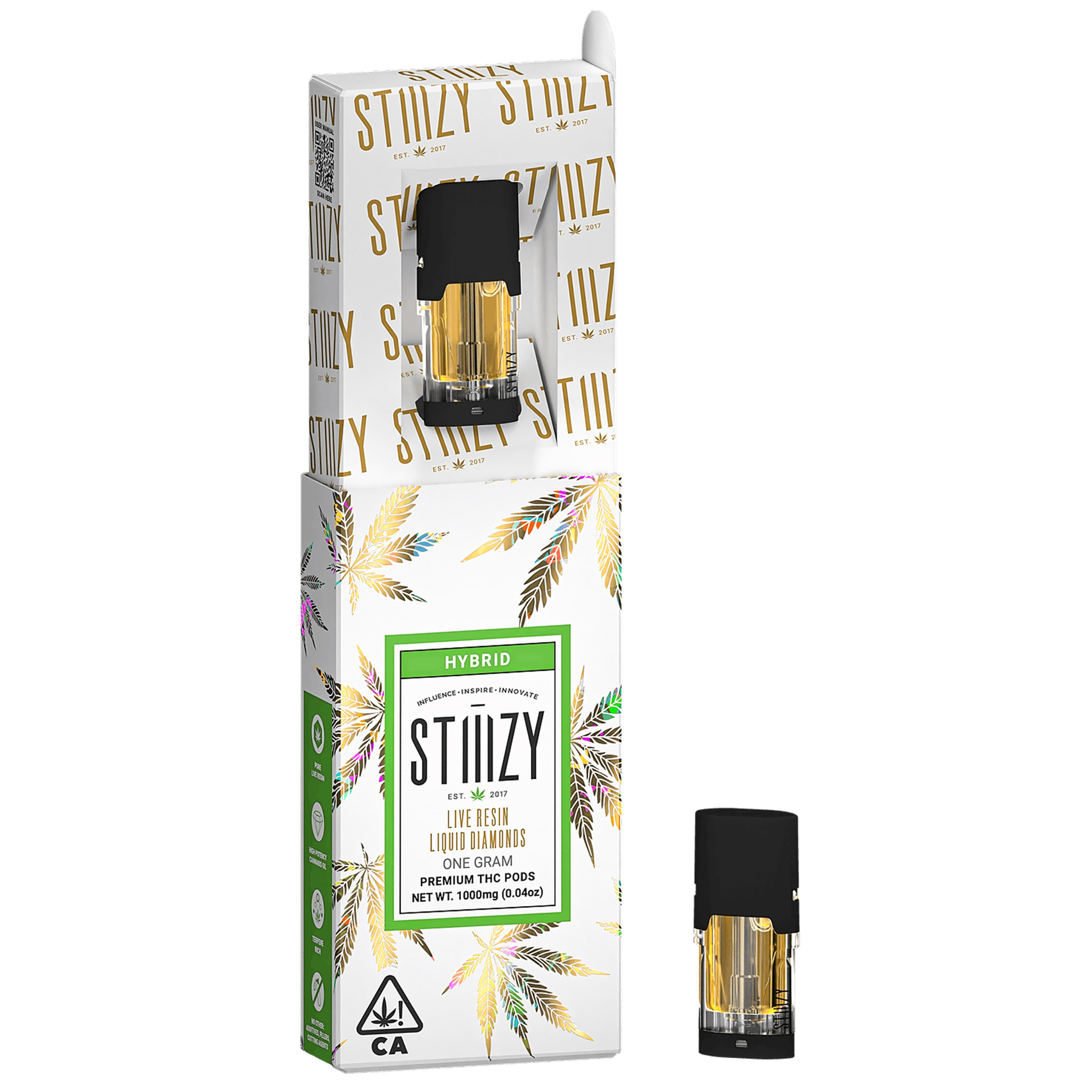 Pink Runtz (H) Liquid Diamonds Pod - 1g *B2G1 EVERYDAY* - Stiiizy - Pink Runtz (H) - $27.50 - Cartridges