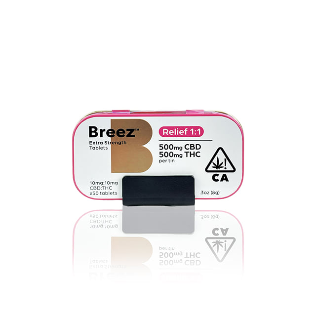 Relief | CBD 1:1 | Extra Strength | 1000mg Tablet