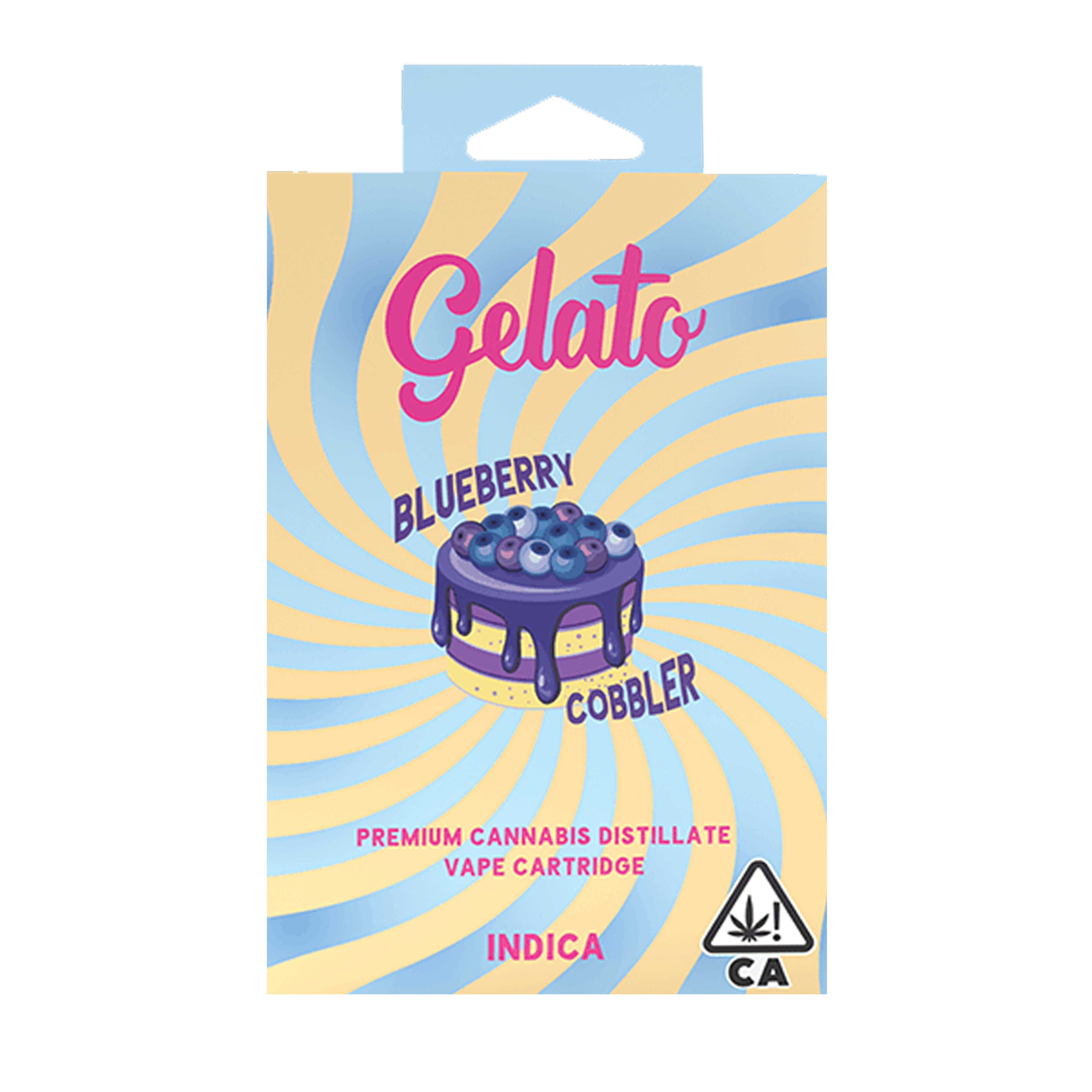 Blueberry Cobbler (I) Flavor Cart 1g *B2G1 EVERYDAY* - Gelato Canna Co. - Blueberry Cobbler - $22.51 - Cartridges