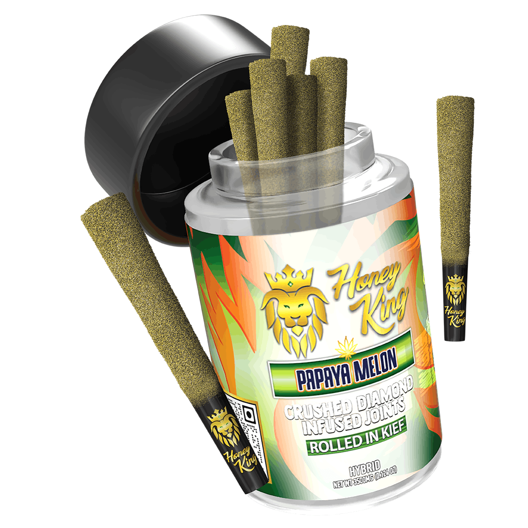 PAPAYA MELON LR 0.5G 7PK - HONEY KING -  - $25.80 - Pre-Roll Infused