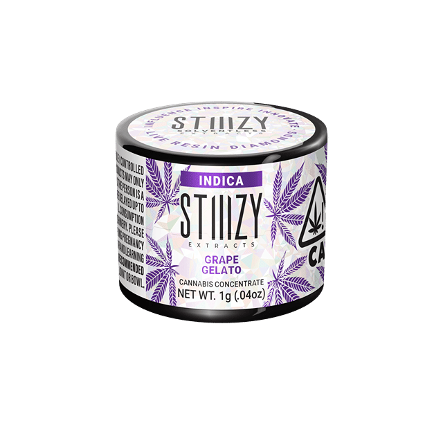 STIIIZY 1g Live Resin Diamonds - Grape Gelato