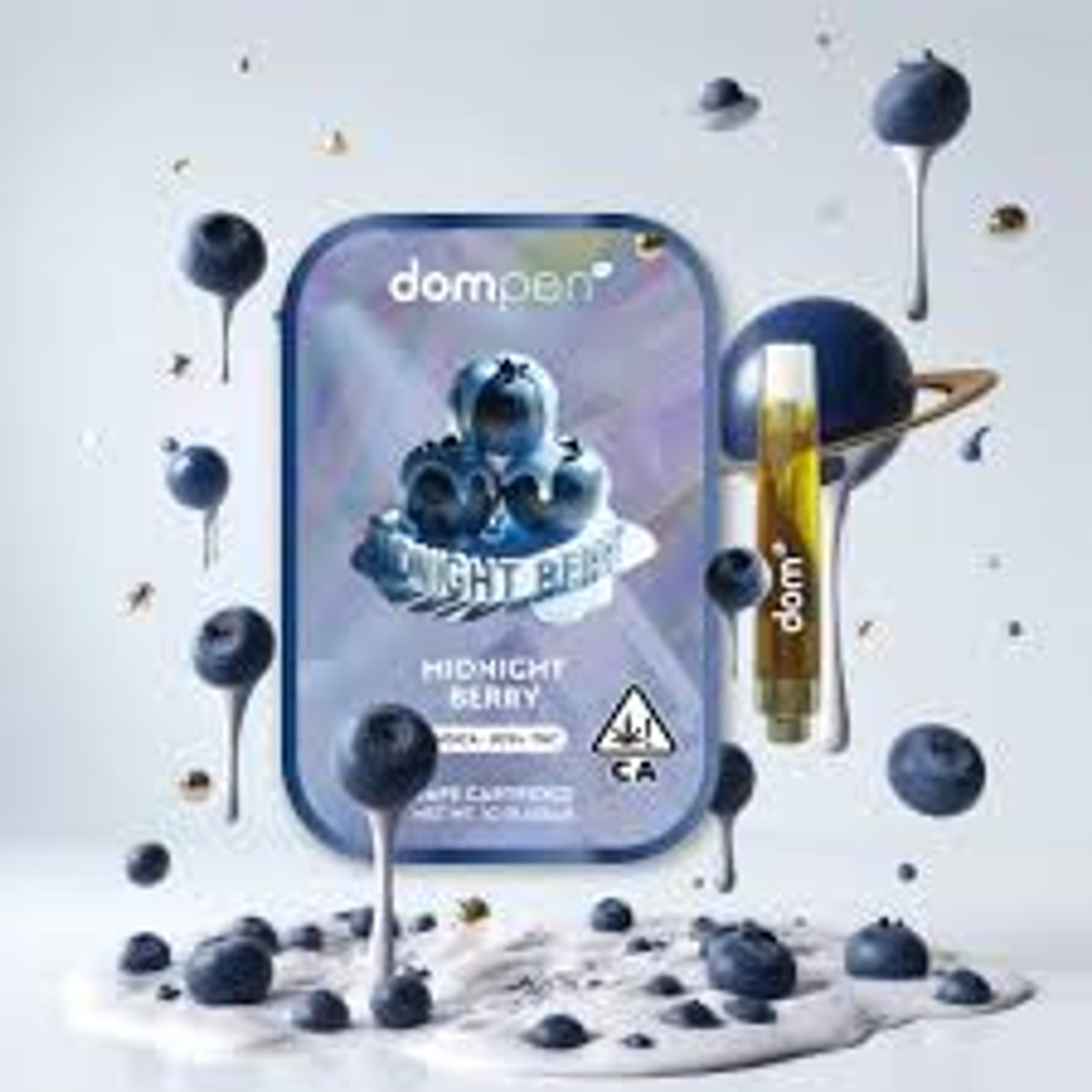 Midnight Berry 1g cart - dompen - - $17.50 - Vapes