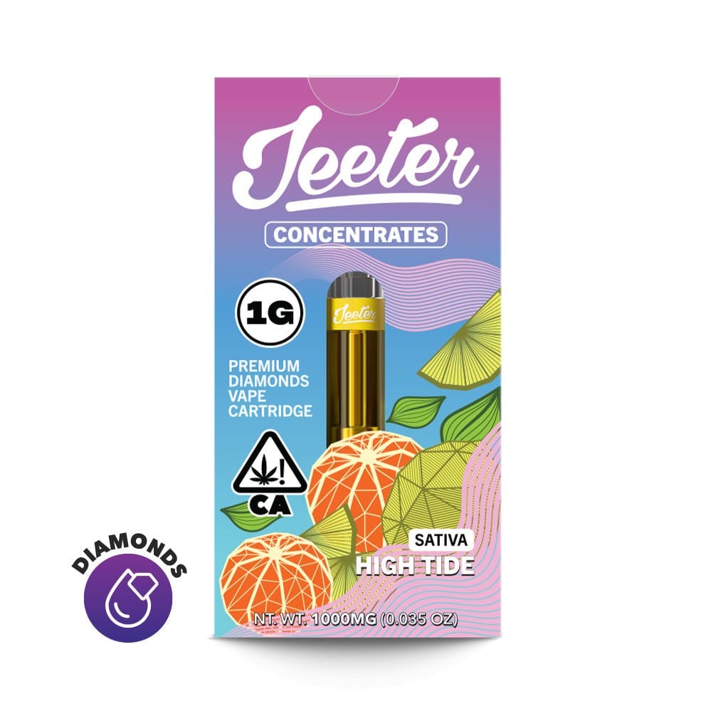 High Tide 1g Diamonds Cart - Jeeter - null - $25 - Vape Cart