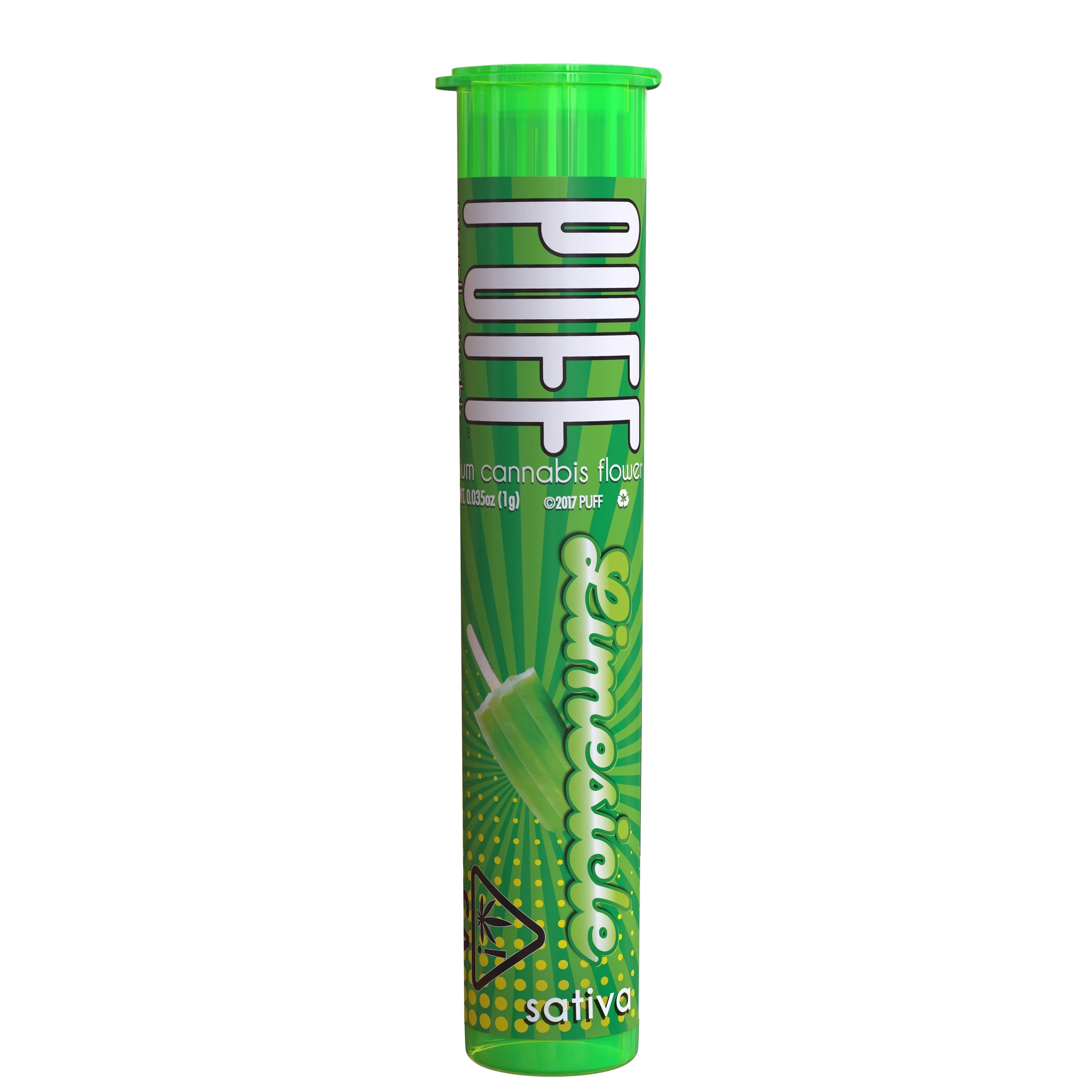 Limesicle 1g pre-roll - PUFF - - $5 - Pre-Rolls