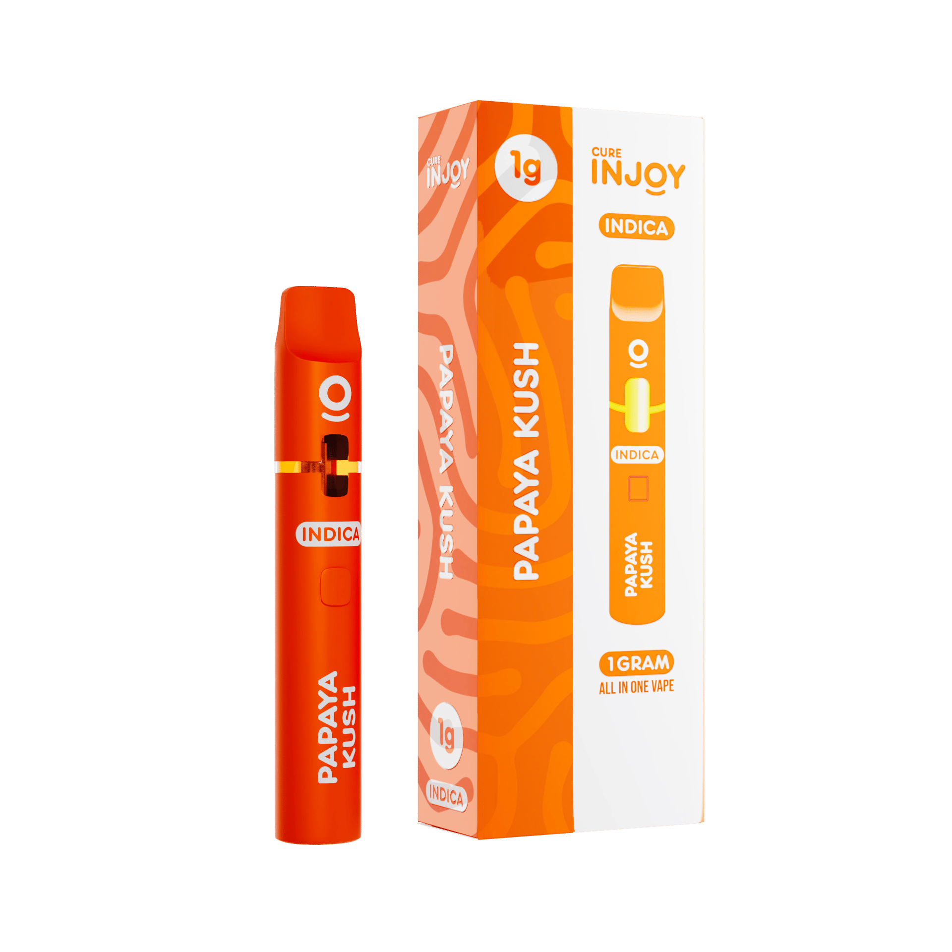 Papaya Kush - AIO -1G - cure injoy -  - $23 - Vapes