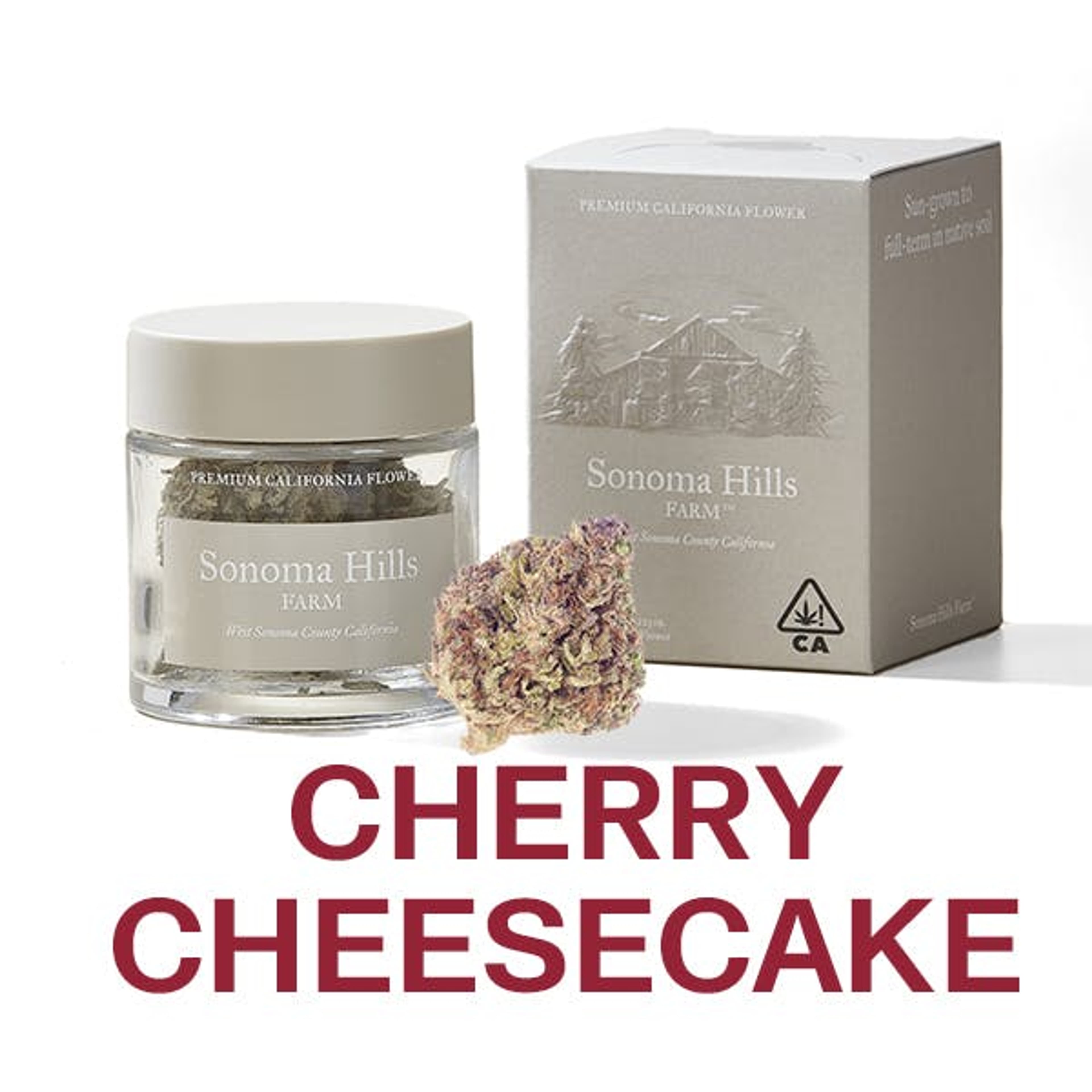 CHERRY CHEESECAKE 3.5G Jar - Sonoma Hills Farm - - $35 - Flowers